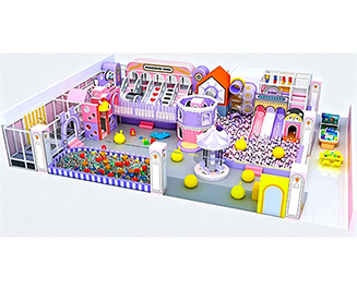 /Indoor Amusement Equipment for the Macaron-themed Children's Park in Moscow, Russia